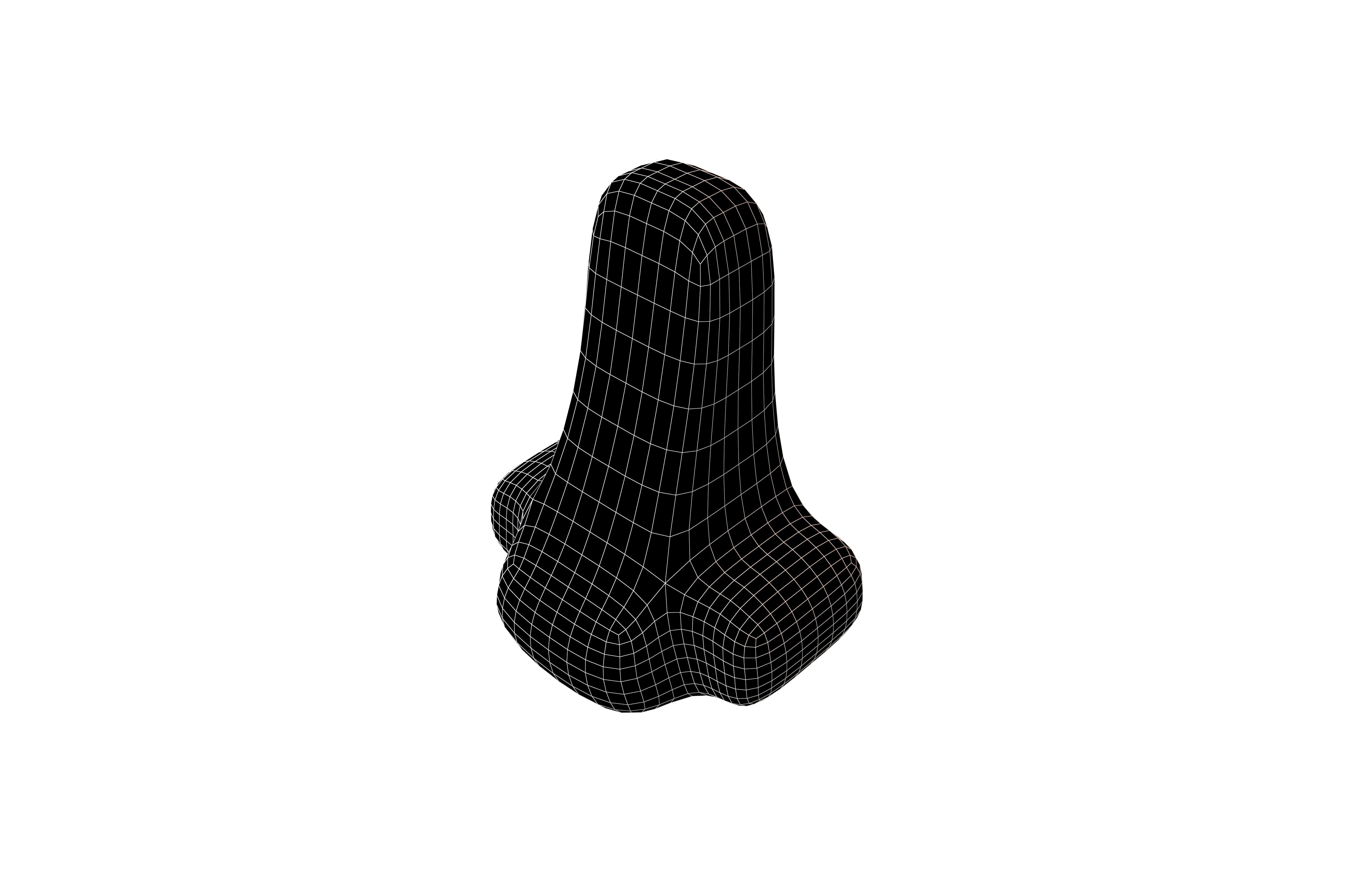 Nose Emoji v1 001 Low-poly 3D model_6