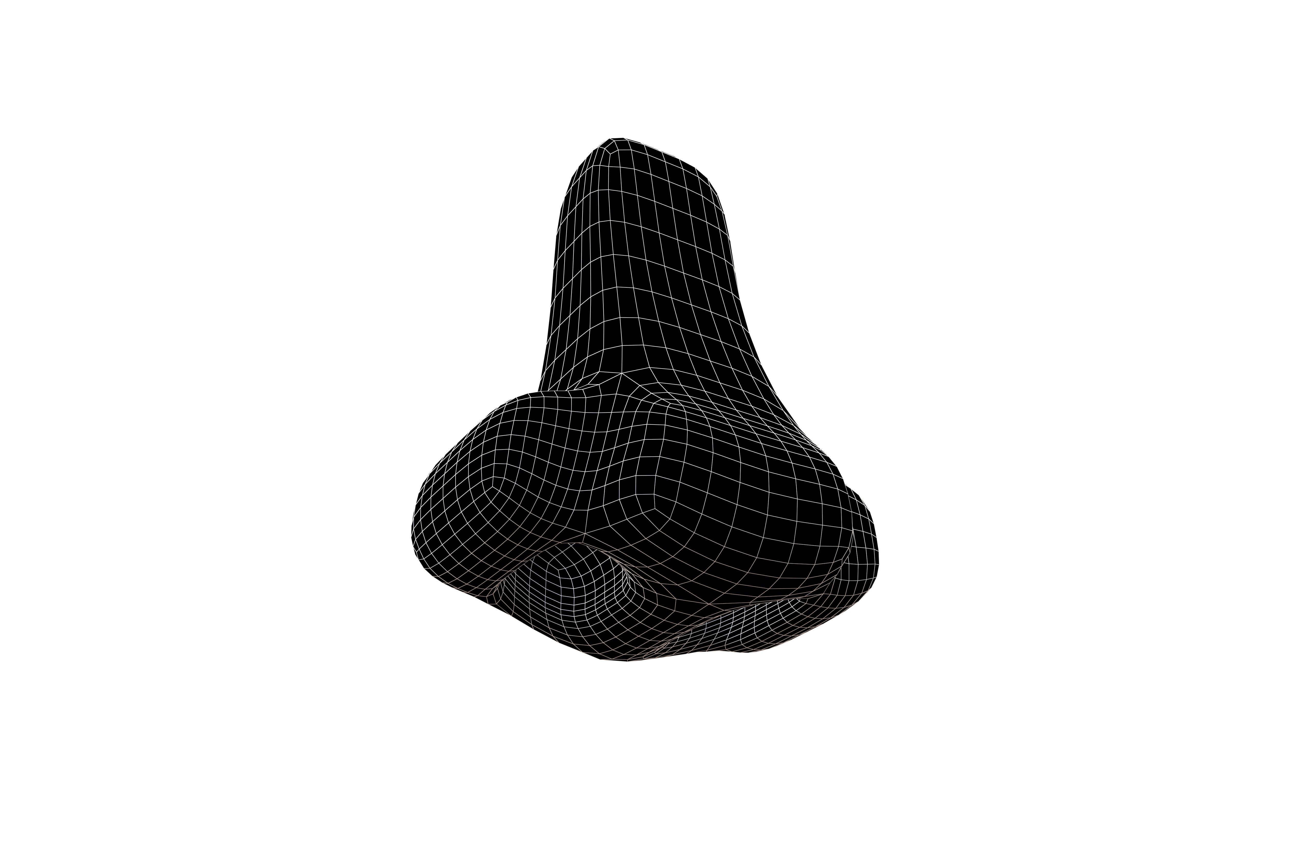 Nose Emoji v1 001 Low-poly 3D model_7