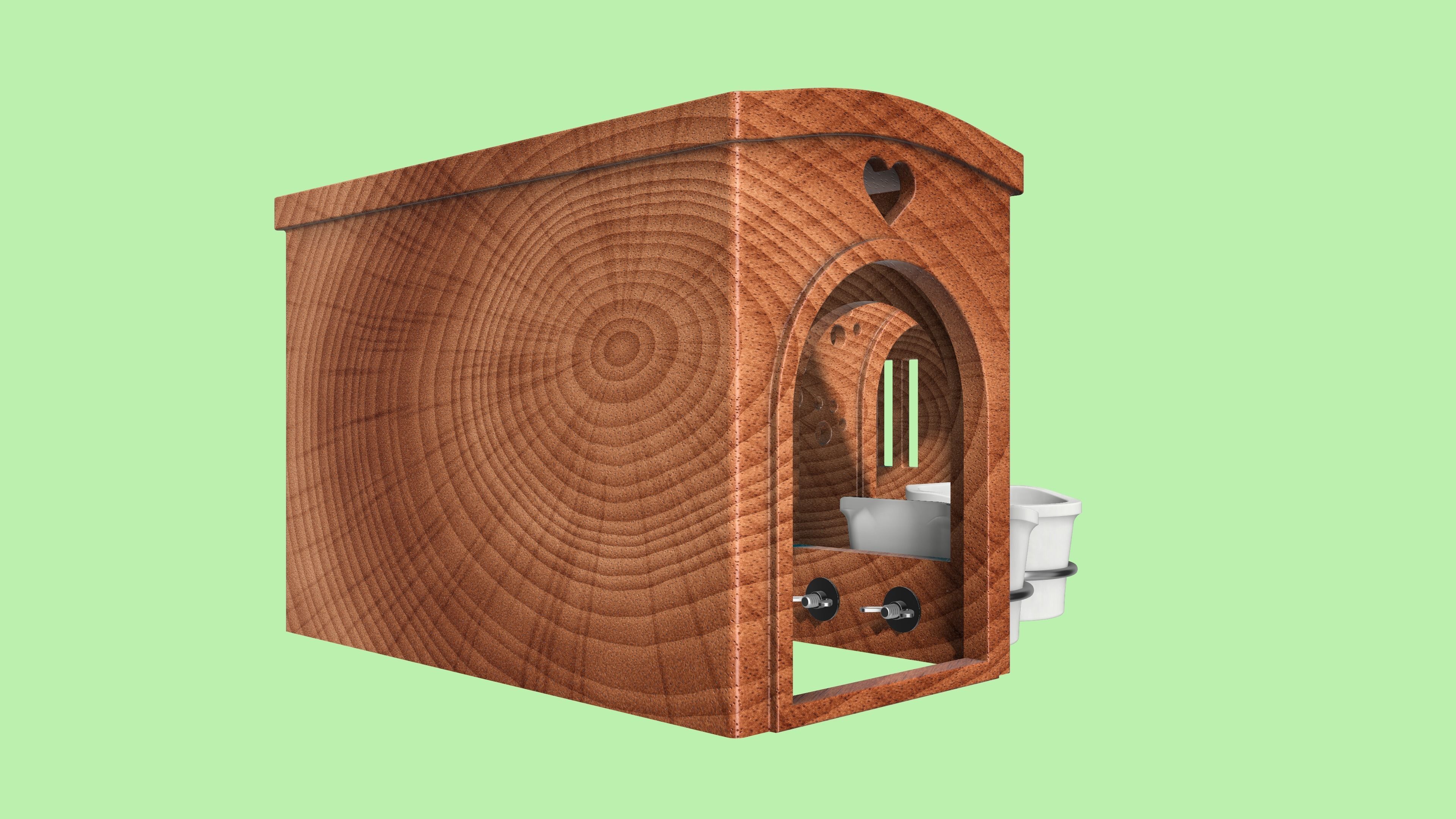 Animal Hideaway 3D print model_4