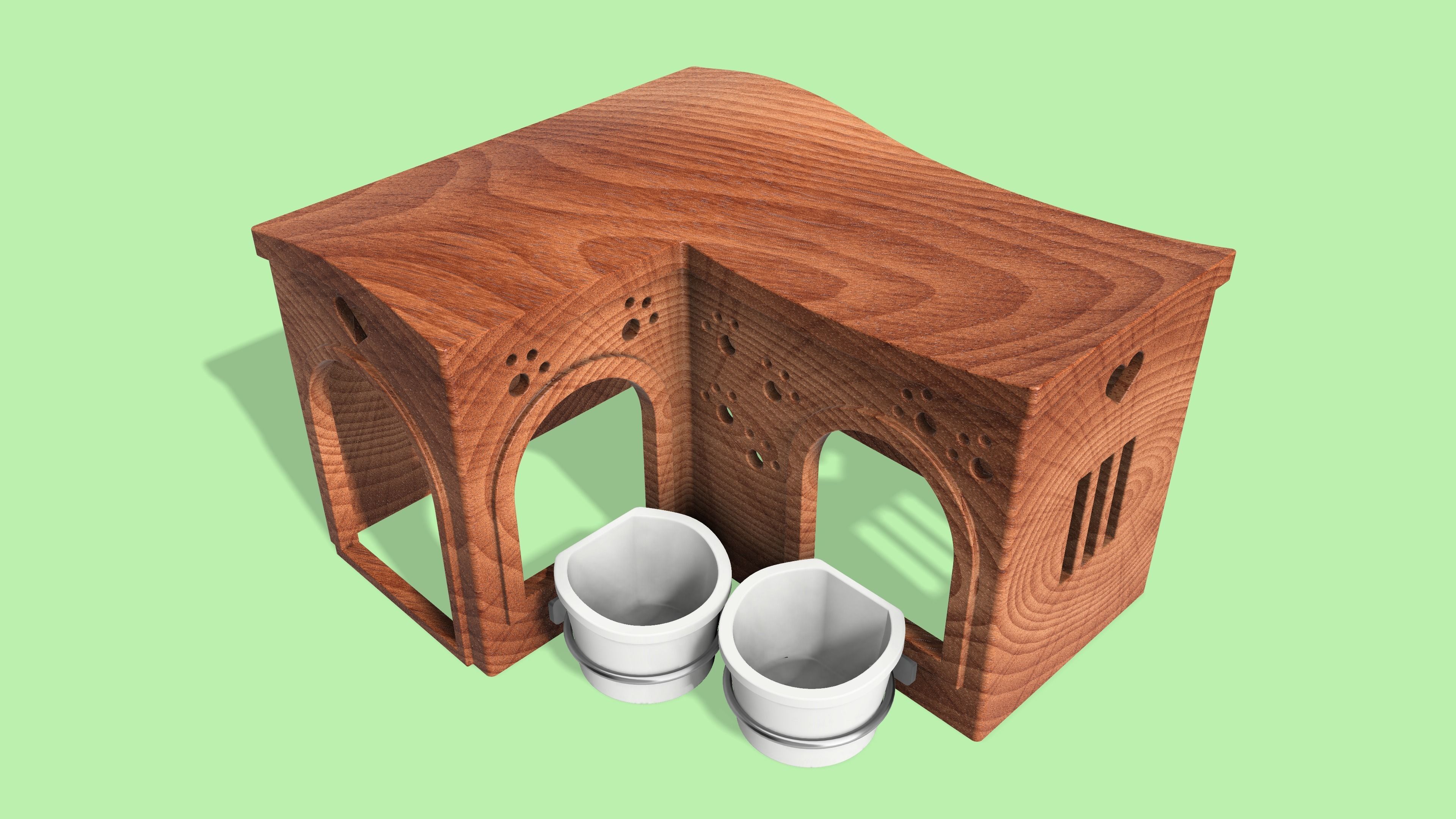 Animal Hideaway 3D print model_1