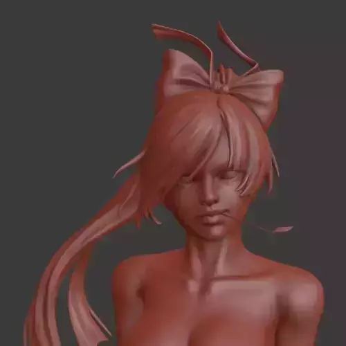 3d model witch woman