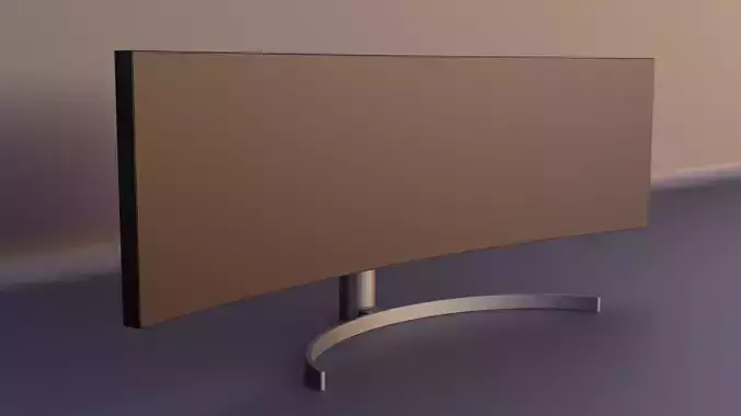 monitor curved tv stand