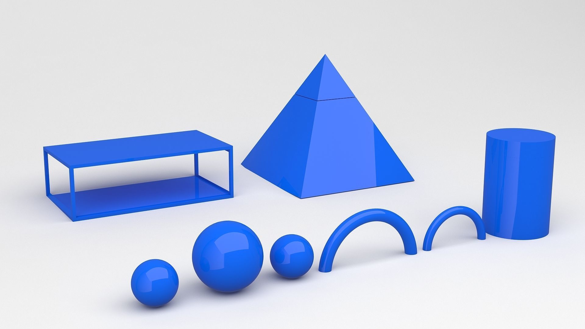 Abstract Theme 3D model_17