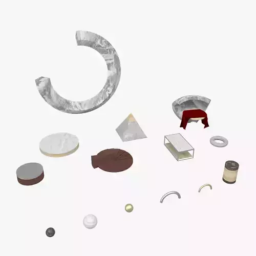 Abstract Theme 3D model