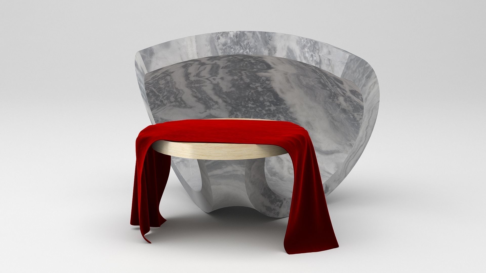 Abstract Theme 3D model_3