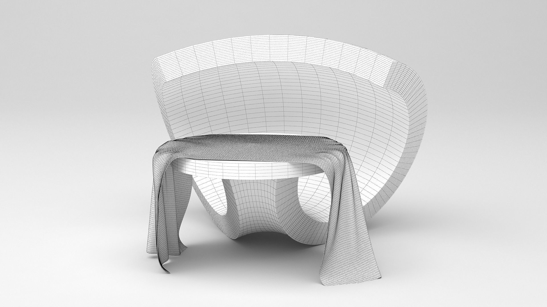 Abstract Theme 3D model_8