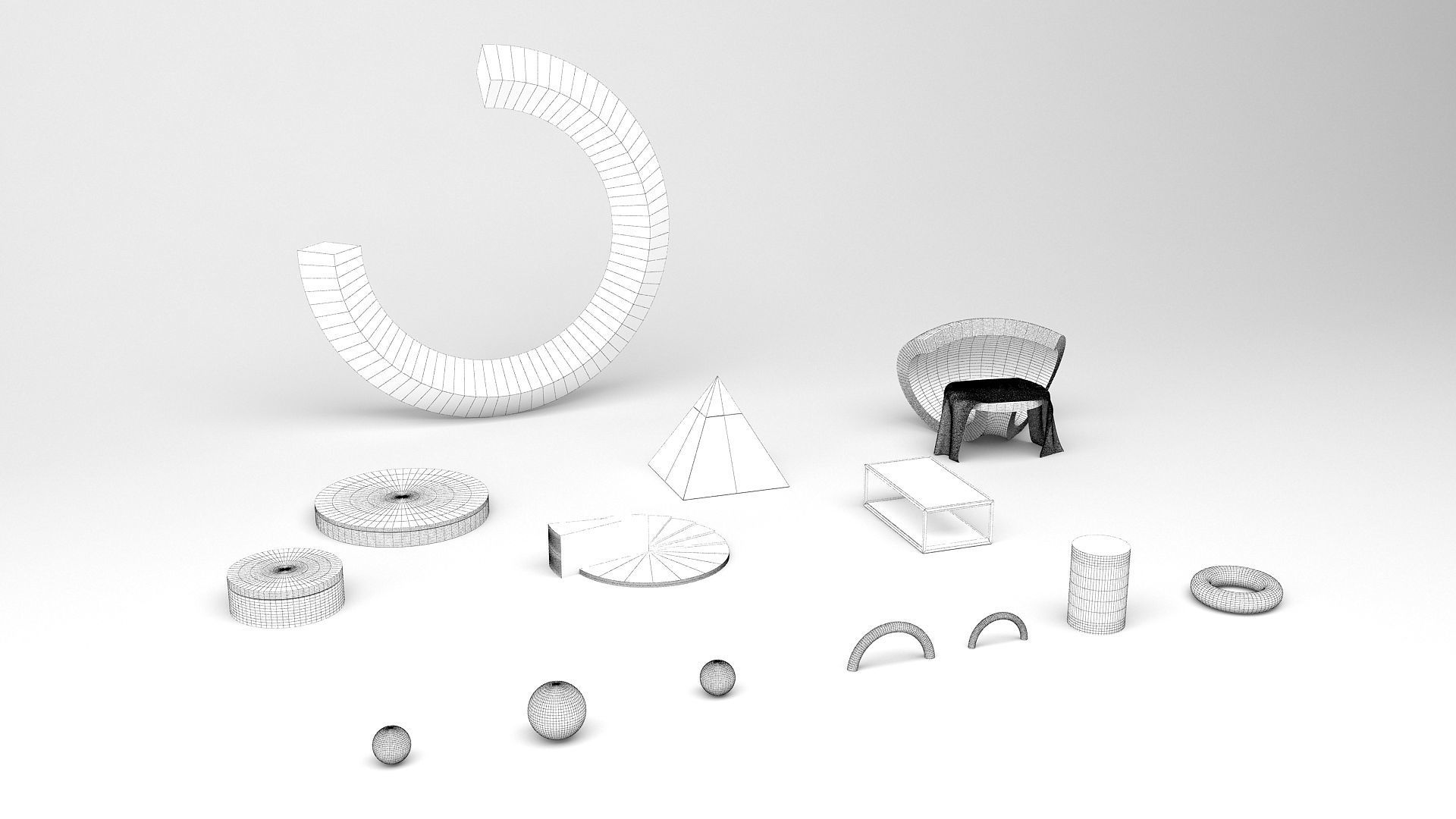 Abstract Theme 3D model_7