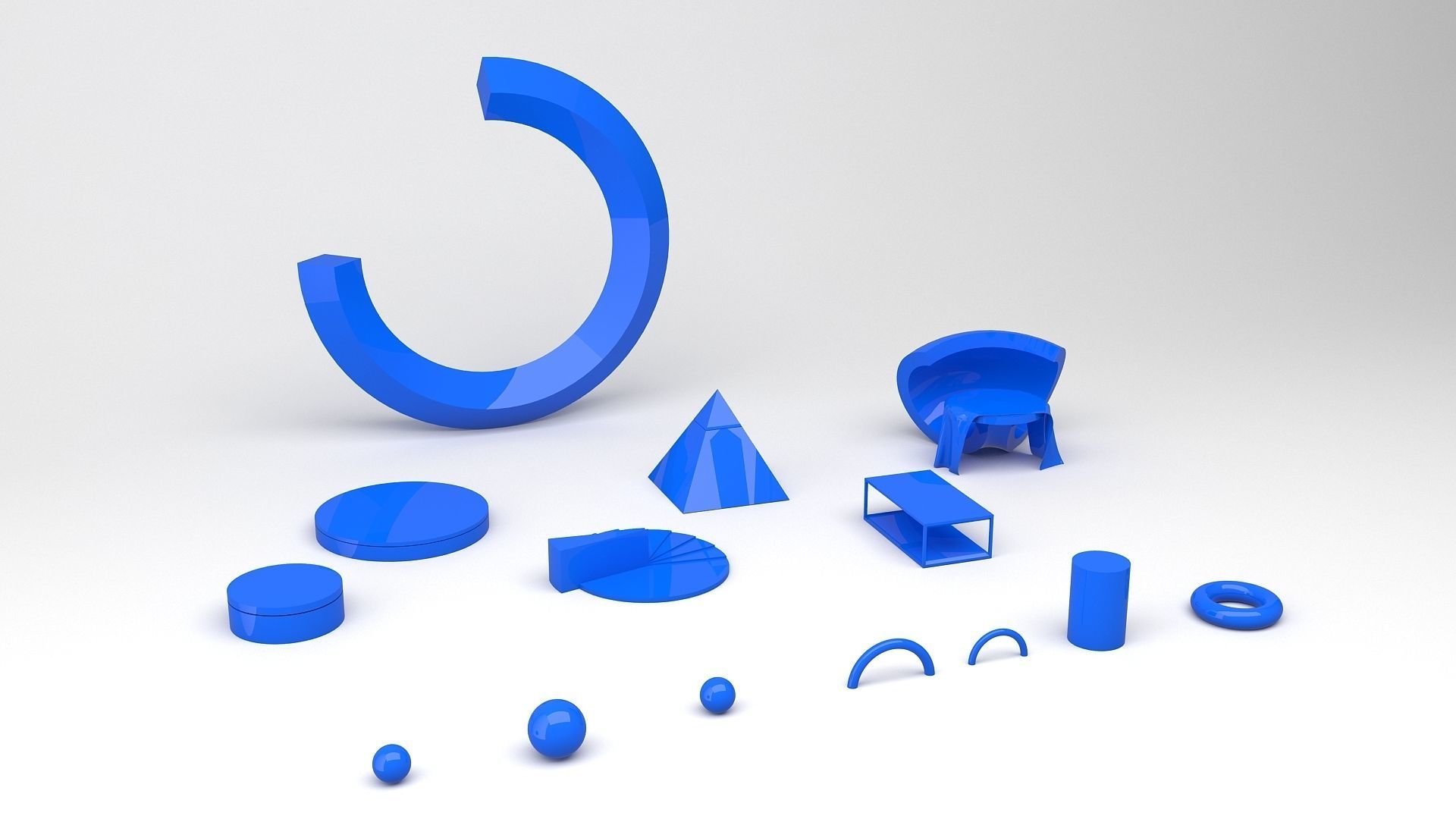 Abstract Theme 3D model_13