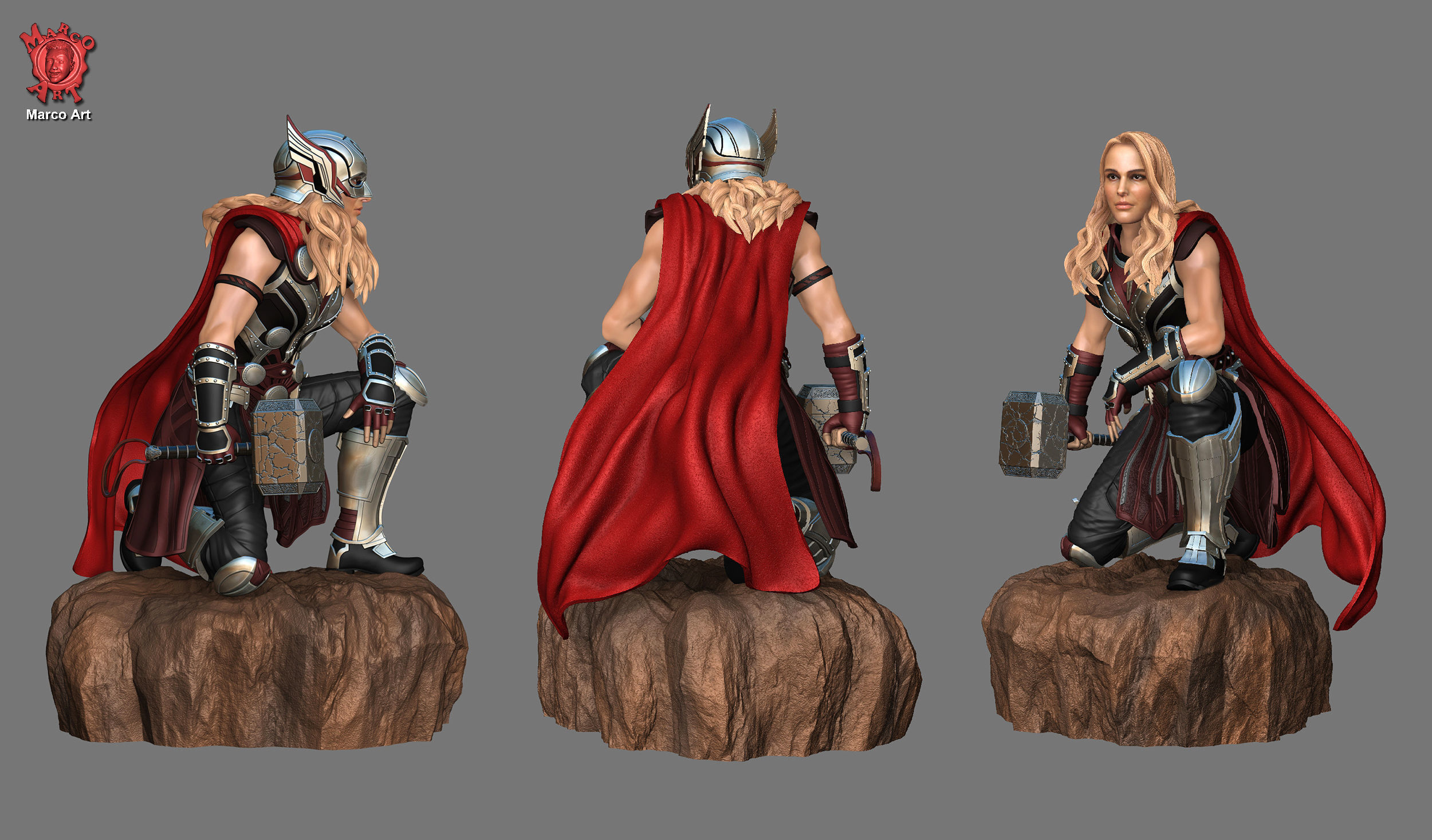 Mighty Thor 3D print model_6