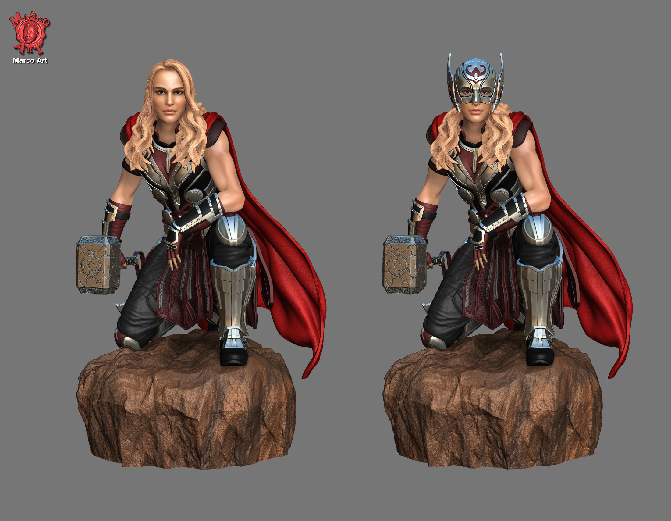 Mighty Thor 3D print model_4