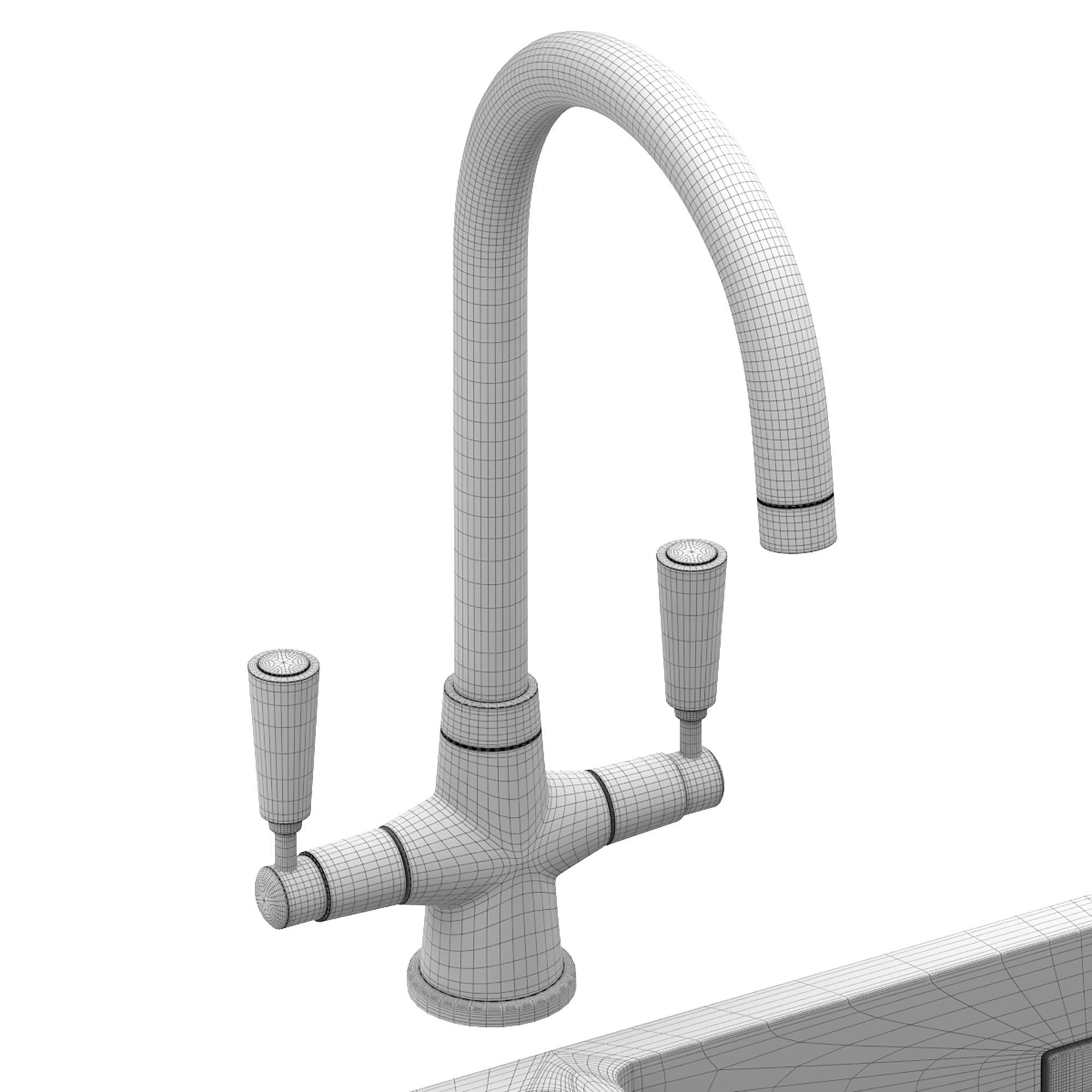 Rangemaster Sink 02 3D model_5