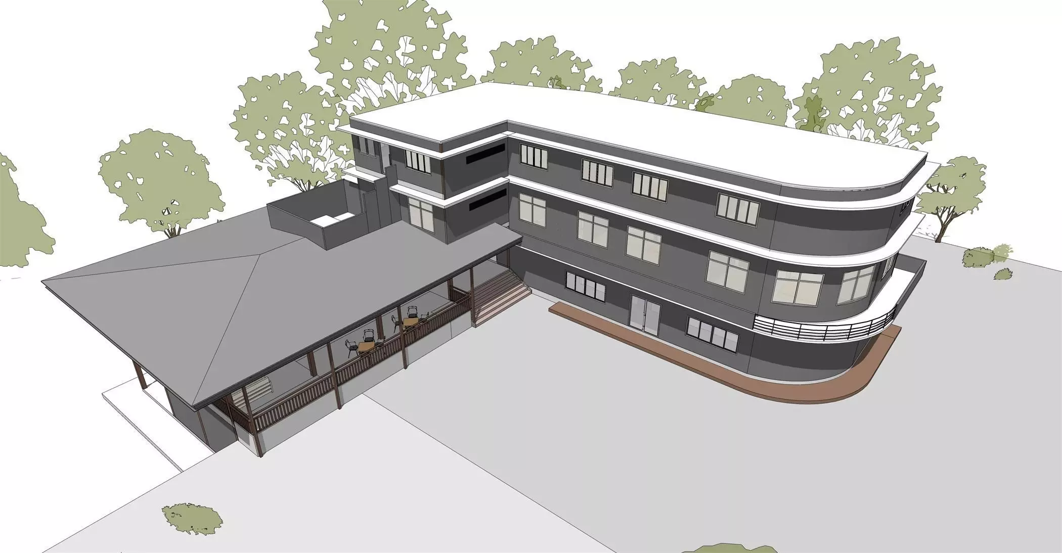 Old building renovation 3D model_0