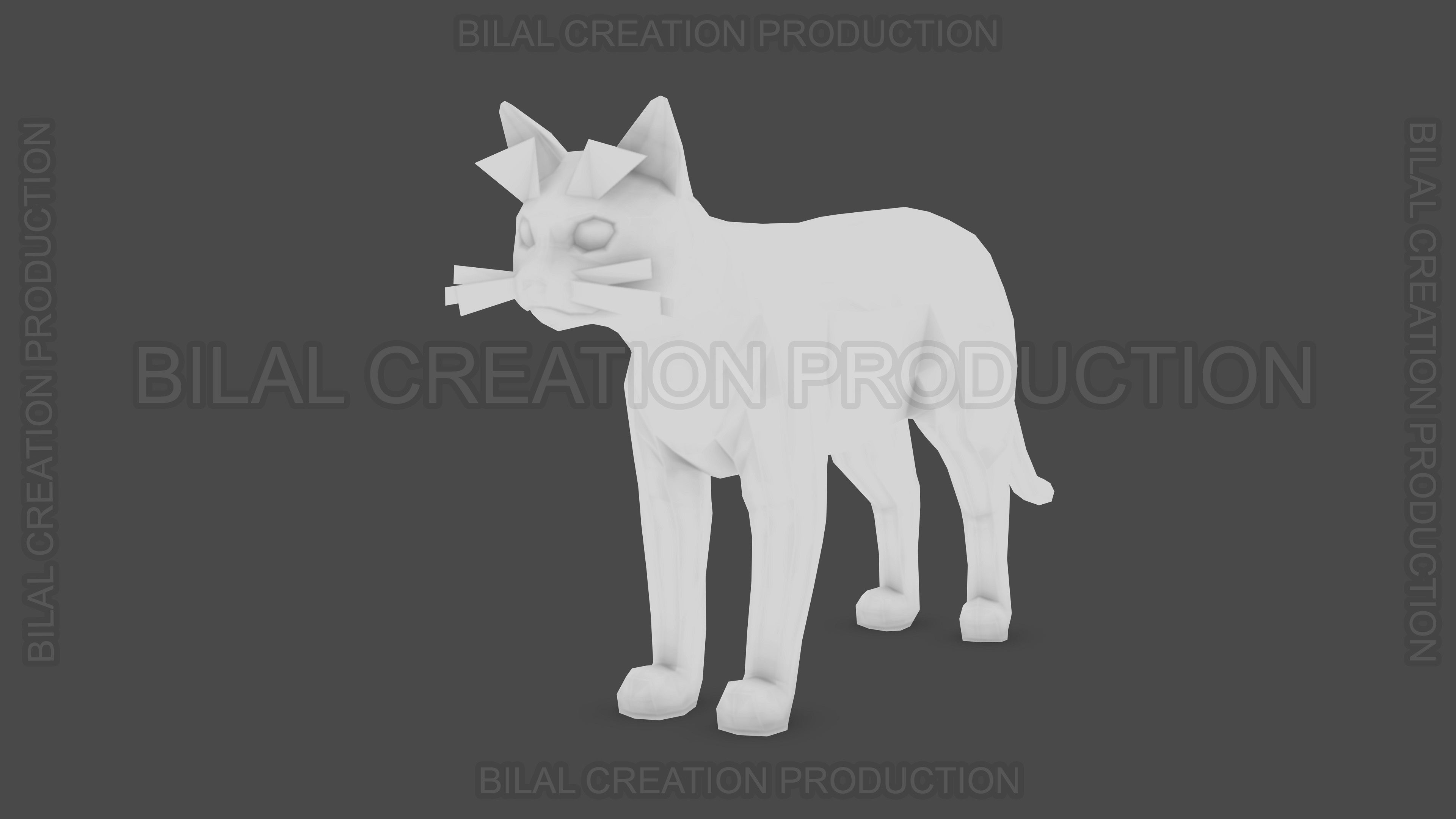 Animated Cat 3D model_15