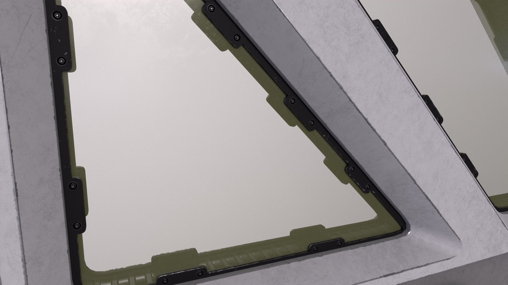 Architecture PBR Space Panels kitbash Low-poly 3D model_12