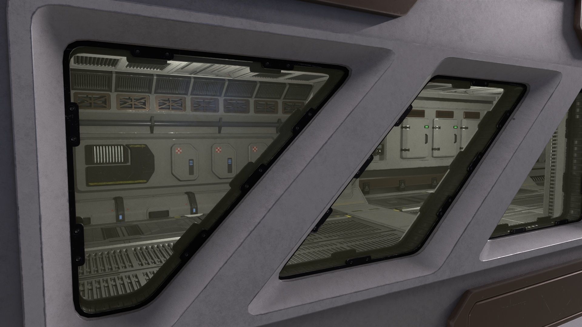 Architecture PBR Space Panels kitbash Low-poly 3D model_4