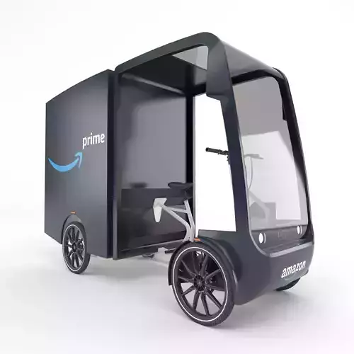 Amazon delivery bike