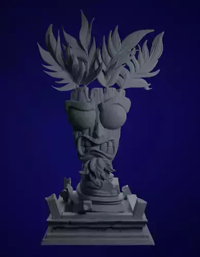 CRASH statue of liberty no 3D print model