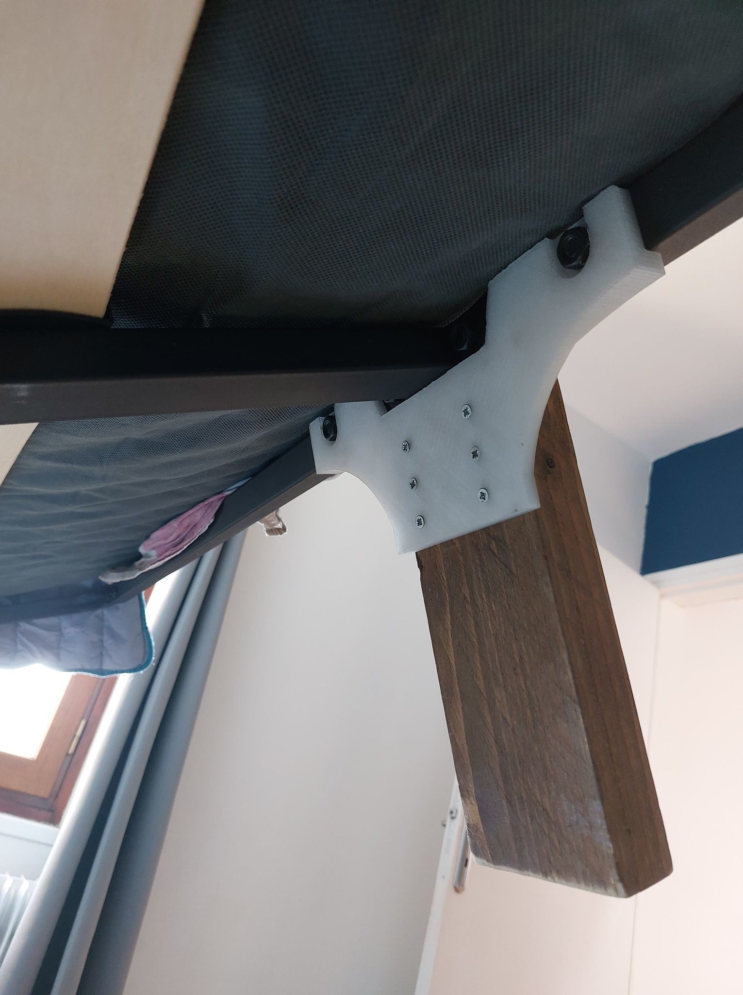 Renfort pour lit amovible 3D print model_4