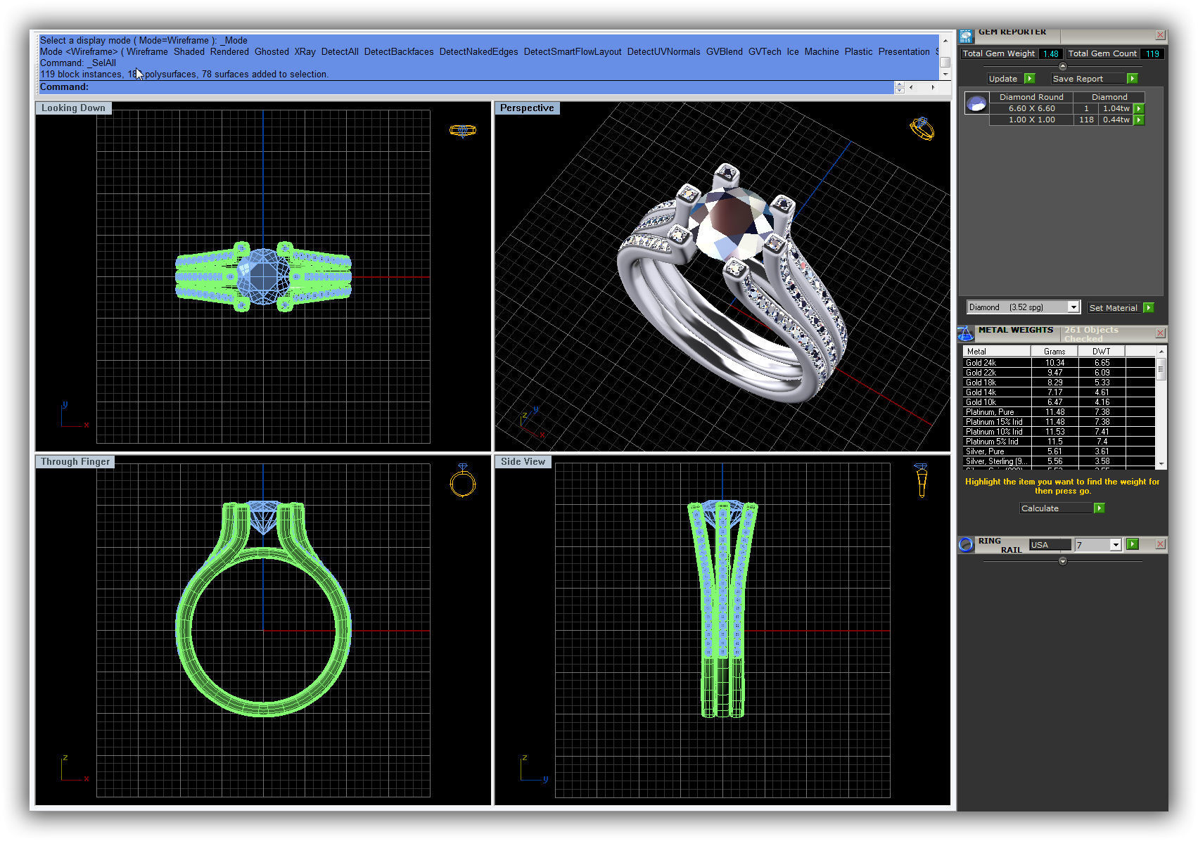 Ring - 104 3D print model_1
