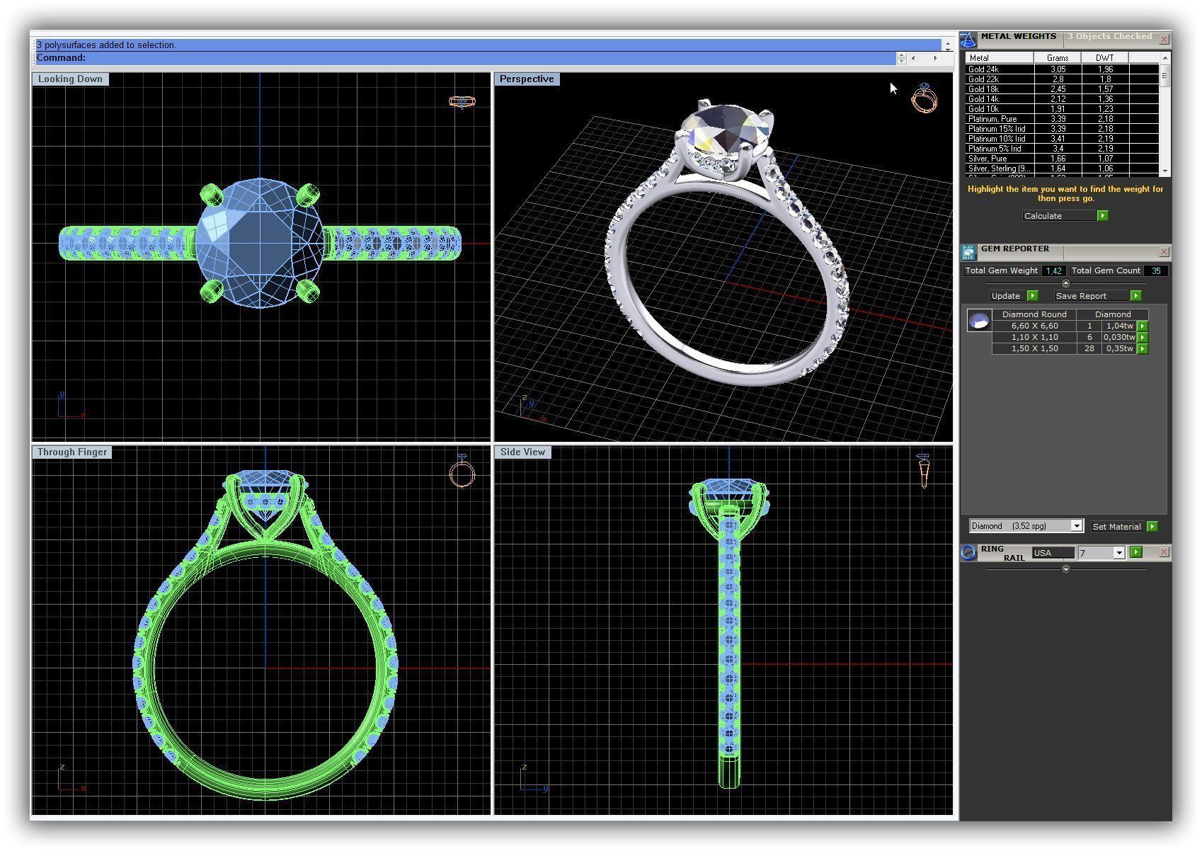 Ring - 114 3D print model_1