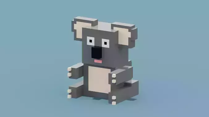 Voxel Koala