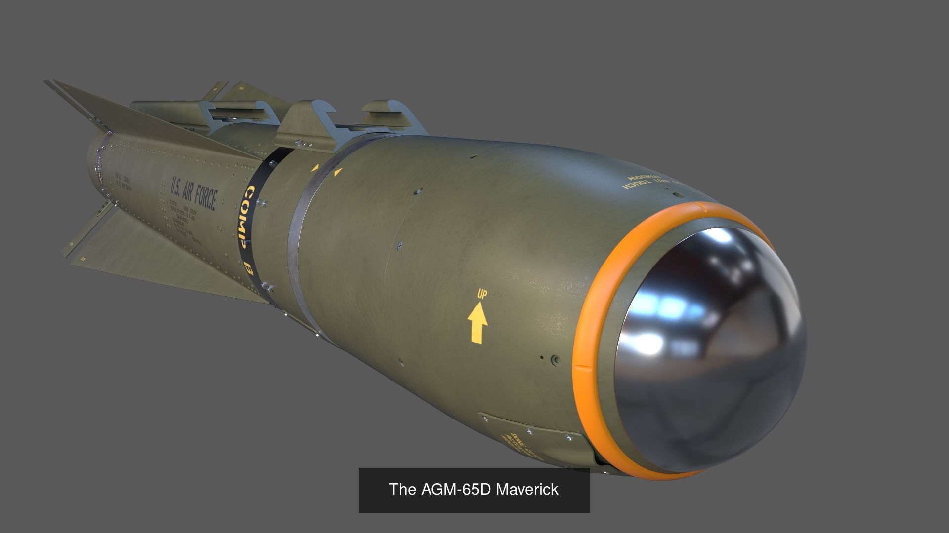 The AGM-65 Maverick 3D Model Collection_1