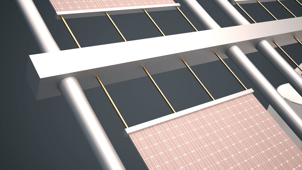 The Axiom Space Station Assembly 3D model_26