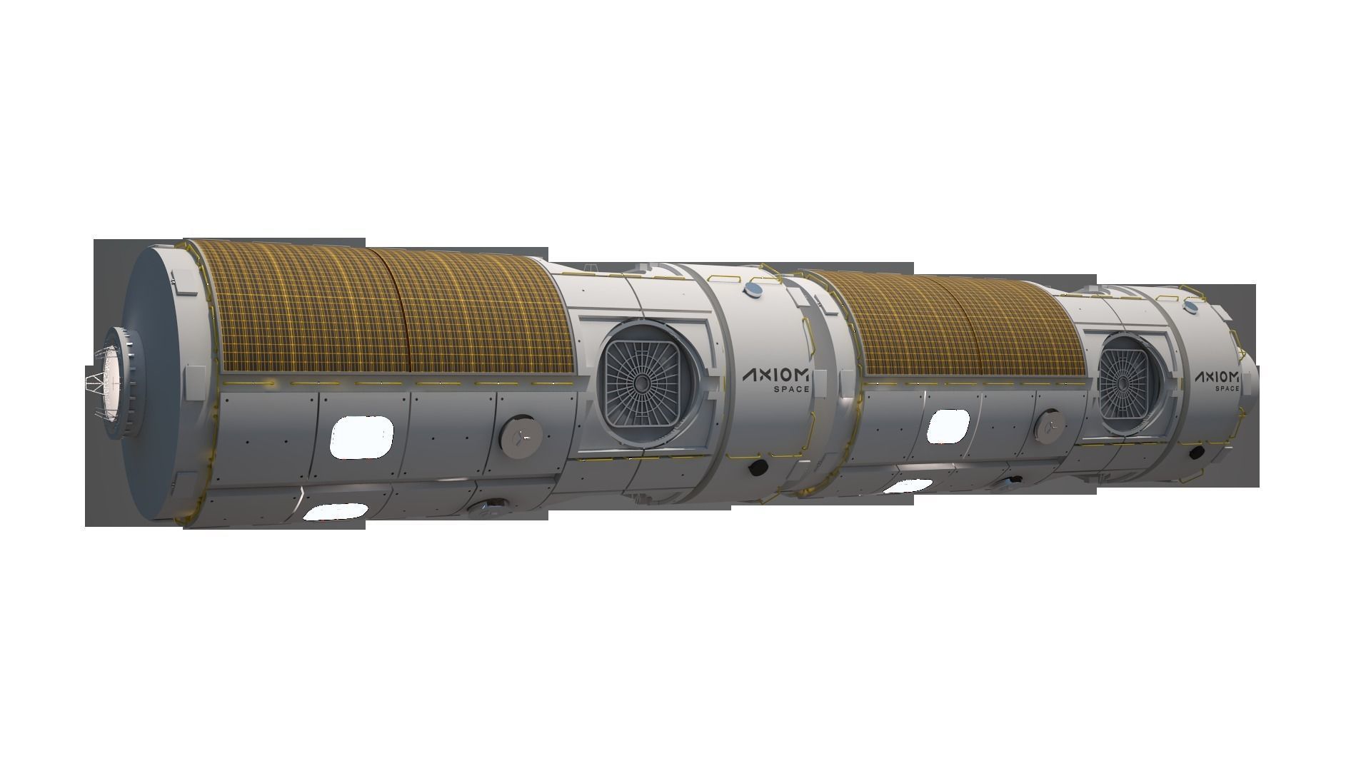 The Axiom Space Station Assembly 3D model_38