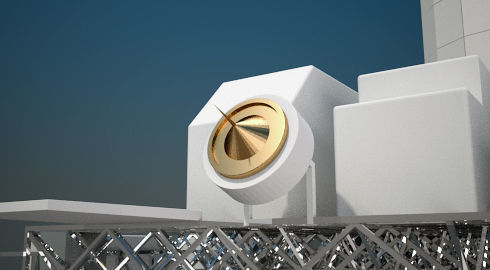 The Axiom Space Station Assembly 3D model_10