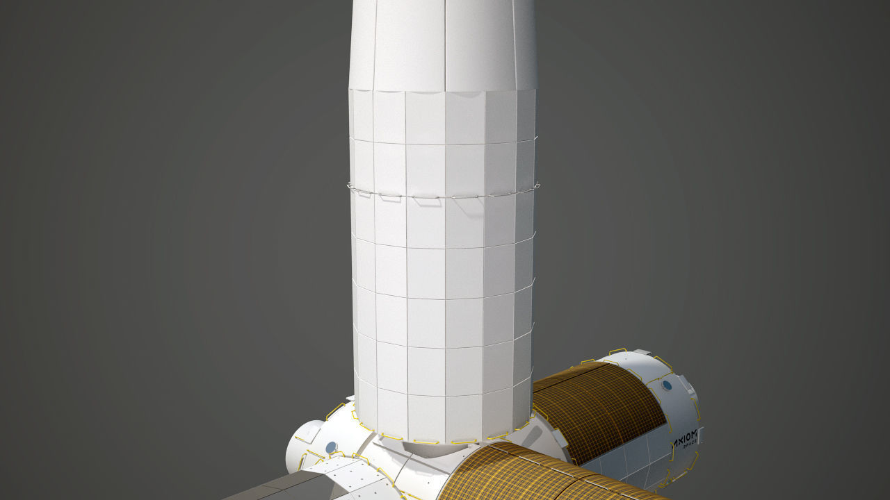 The Axiom Space Station Assembly 3D model_16