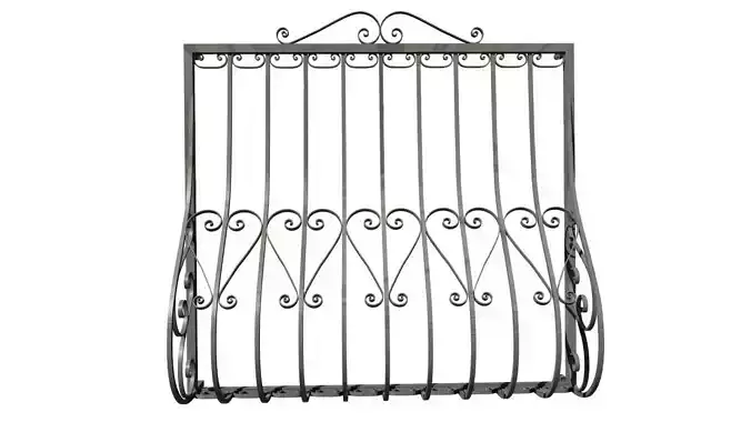 REJA PECHO PALOMO 3D- FENCE - REJA SERIE ESTILO ANDALUZ