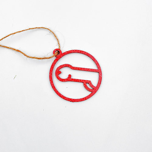 PENIS PENDANT NECKLACE JEWELRY EARRINGS 3D print model