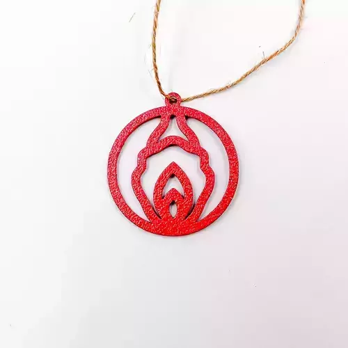 VAGINA PENDANT NECKLACE JEWELRY EARRINGS 3D print model