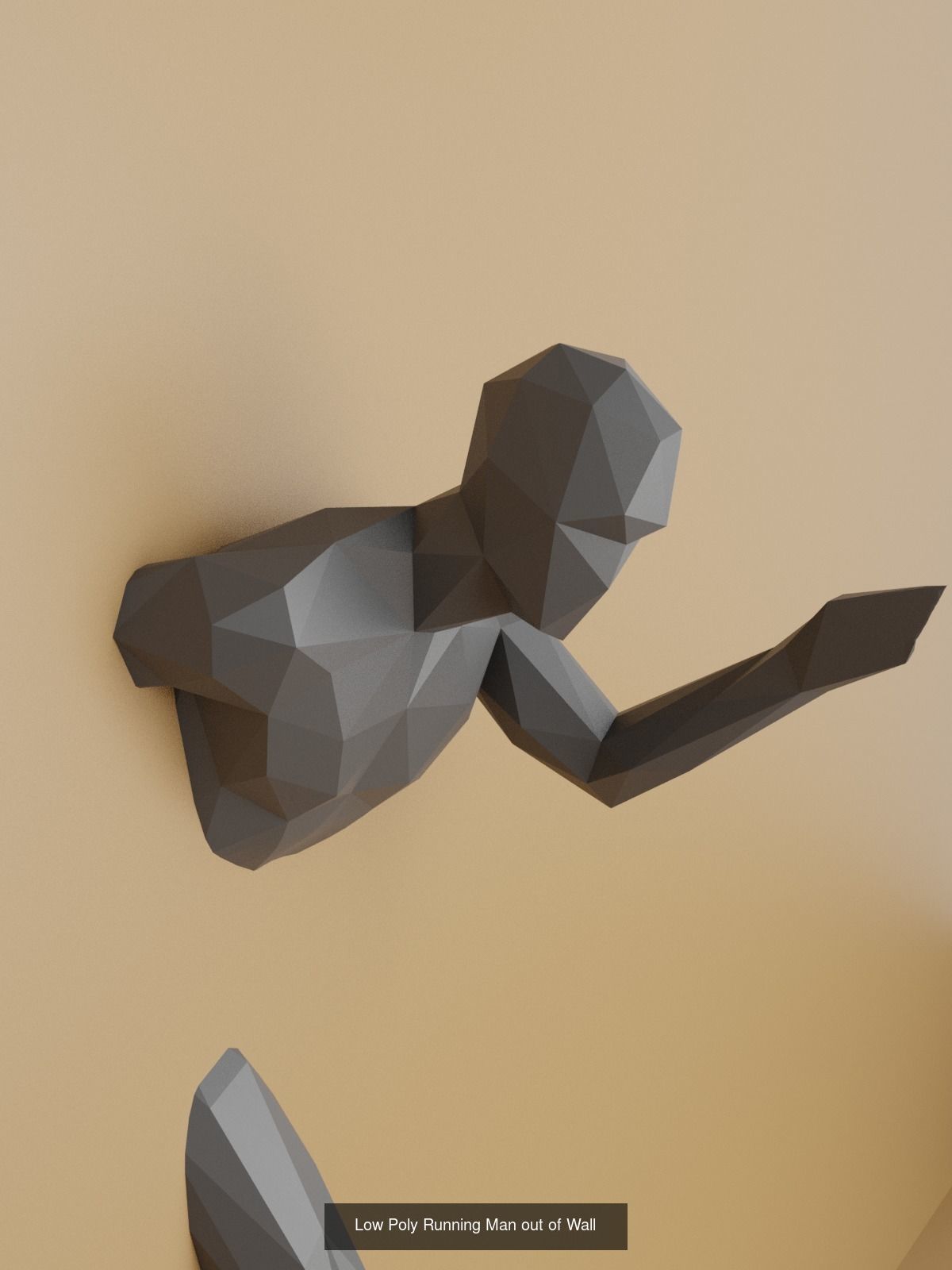 Low Poly Printable Collection gorilla _6