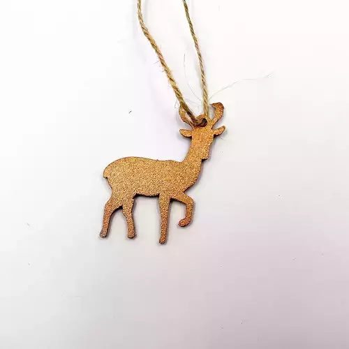 DOE PENDANT NECKLACE JEWELRY EARRINGS