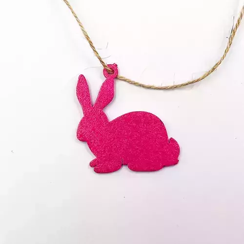 RABBIT PENDANT NECKLACE JEWELRY EARRINGS
