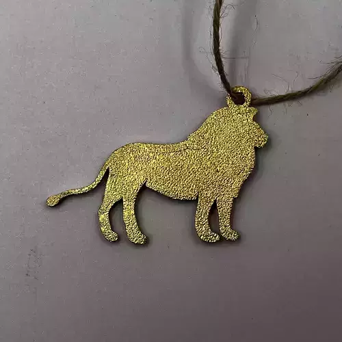 LION PENDANT NECKLACE JEWELRY EARRINGS