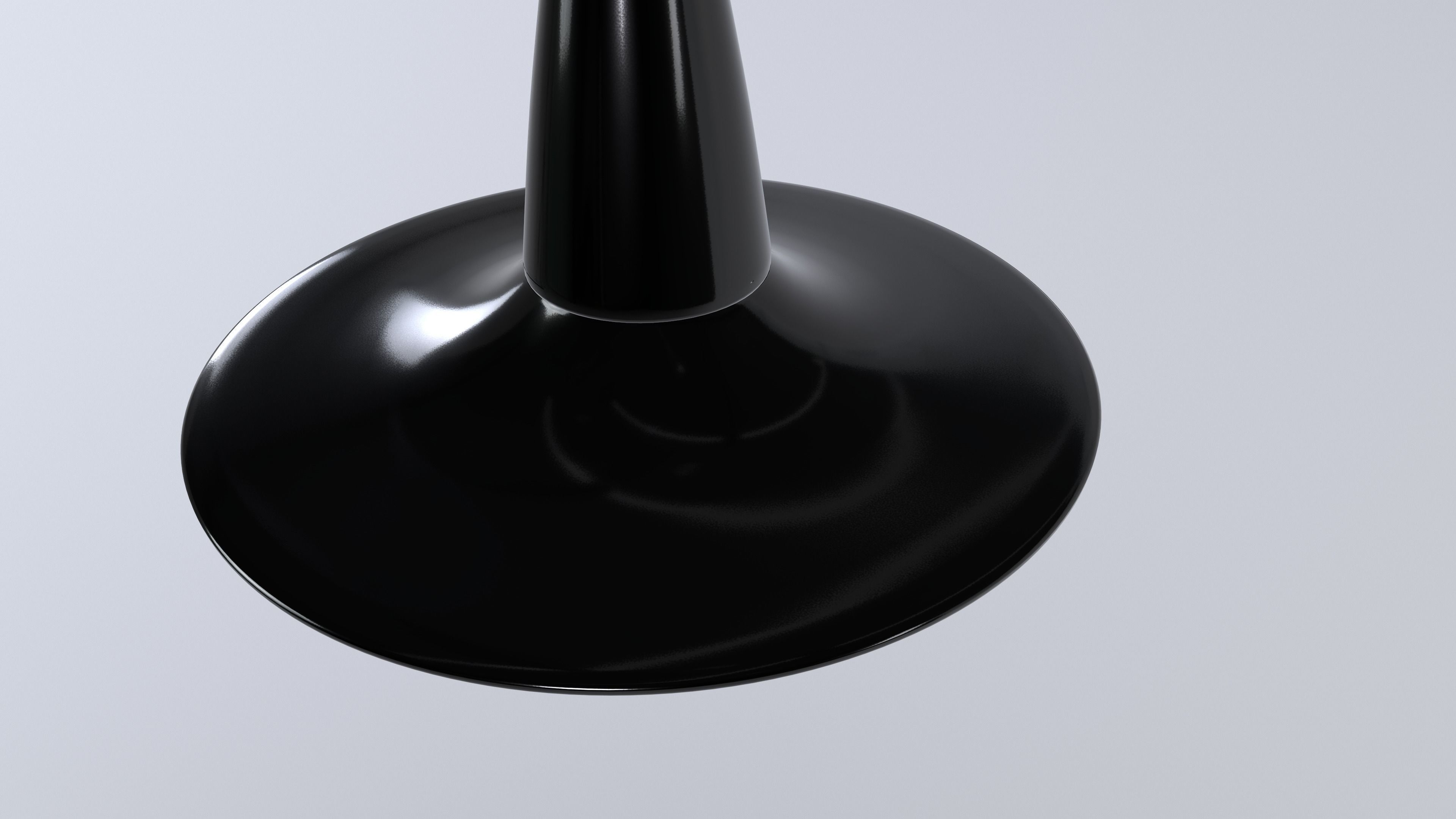 Round Table 3D Model VR Low-poly 3D model_7