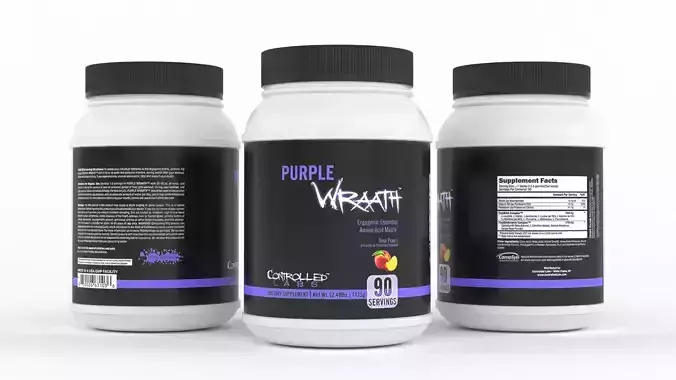 Protein Powder 3D model