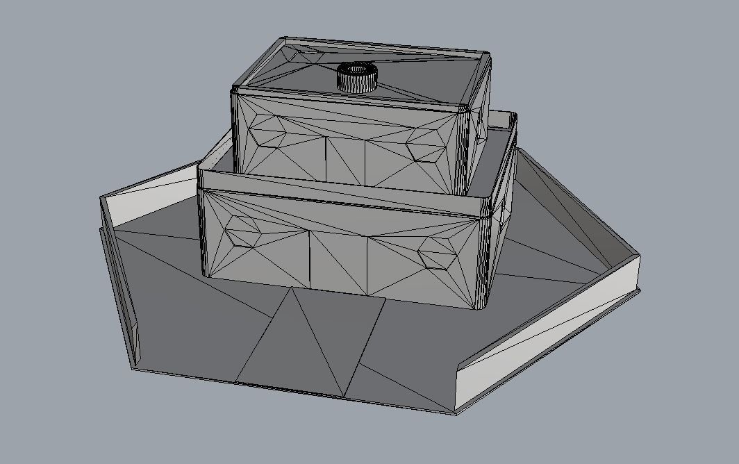 Low poly house 3D model_4