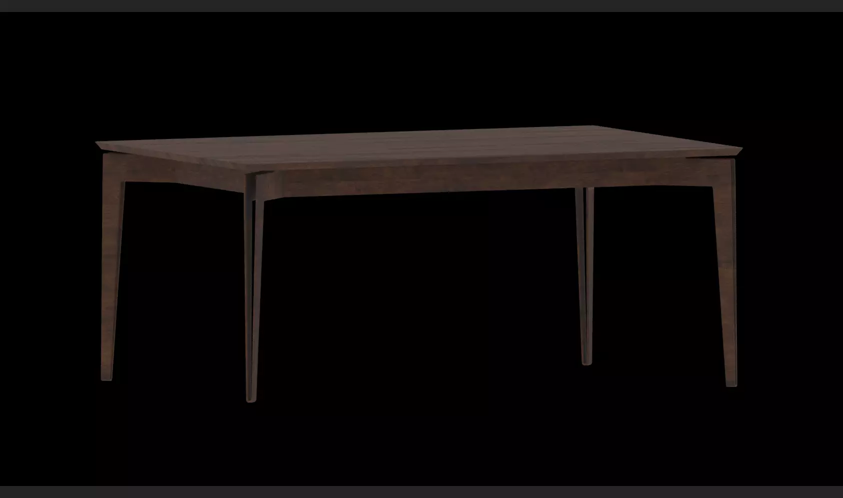 Wooden Table Free 3D model