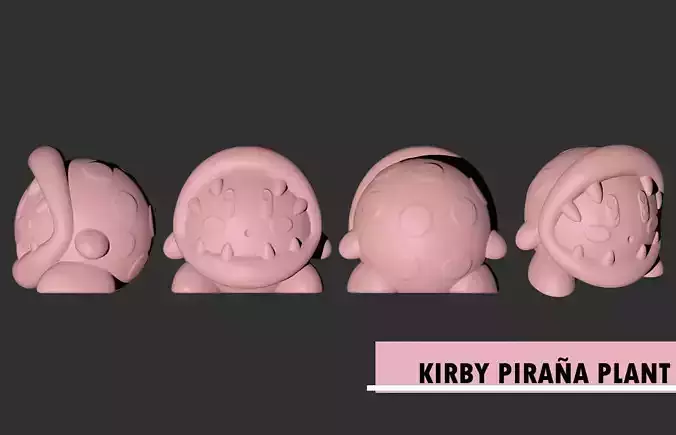 Kirby planta pirania
