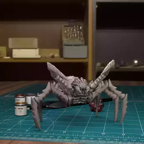 Giant Spider 01 - Pre-Supported
