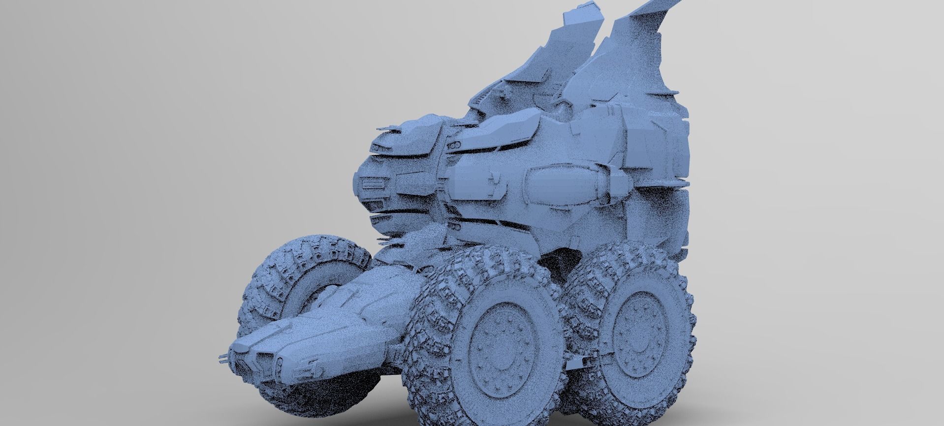 Space Roamer Mining laser craft 3  3D model_1