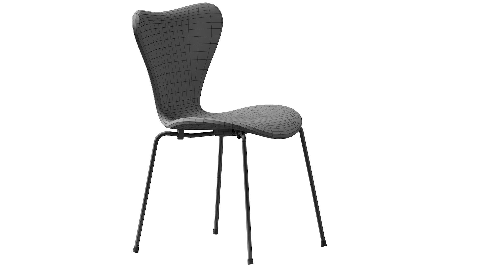 FRITZ HANSEN SERIES 7 Chair 3D model_36