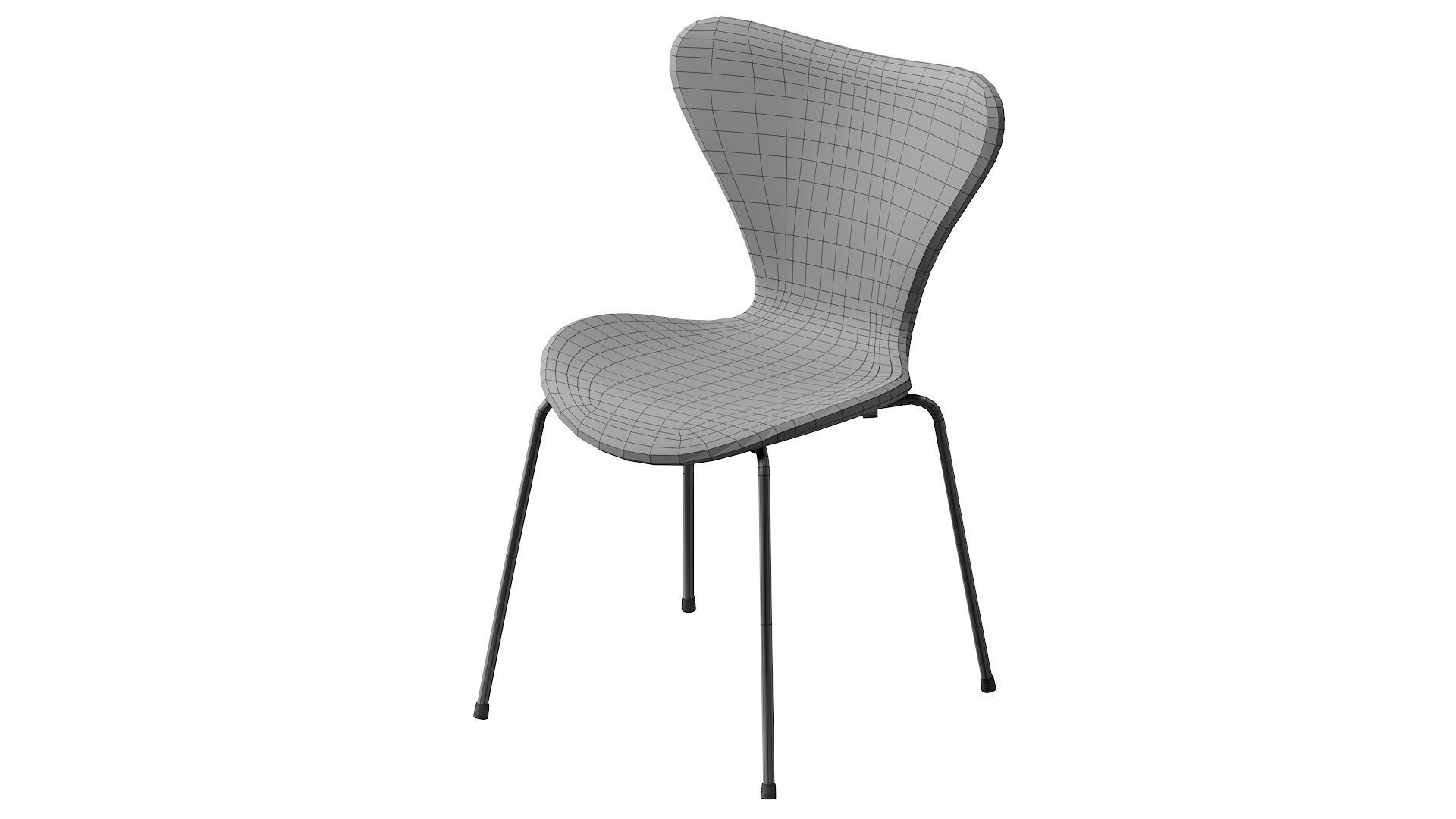 FRITZ HANSEN SERIES 7 Chair 3D model_38