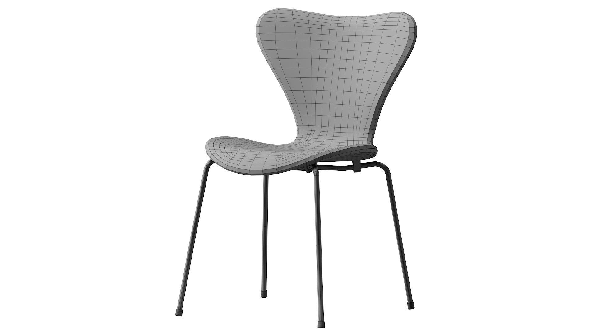 FRITZ HANSEN SERIES 7 Chair 3D model_35