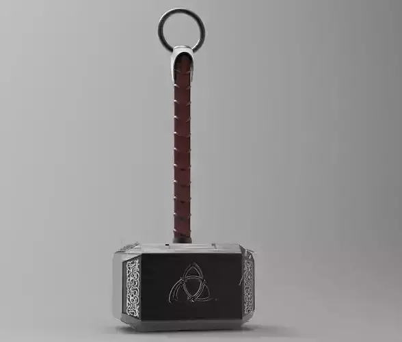 Mjolnir Keychain