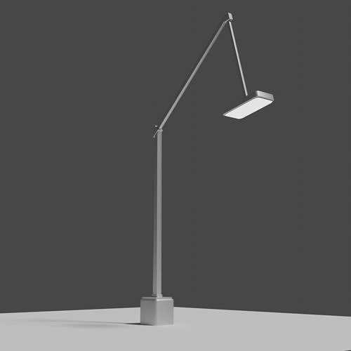 Industrial Lamp Low-poly 3D model