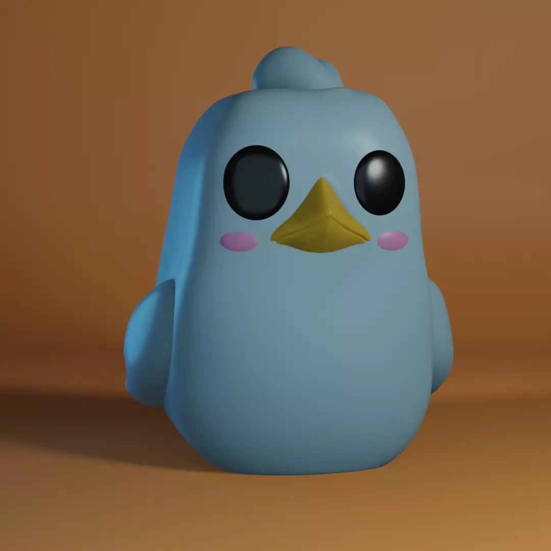 Bird Pop 3D print model_0